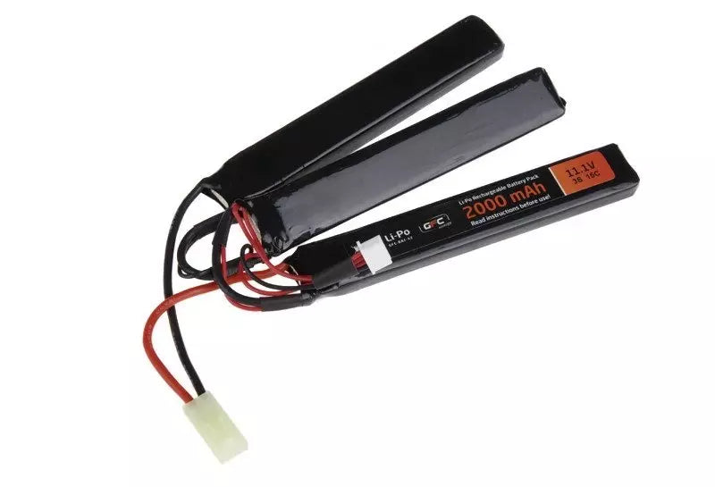 LiPo 11.1V 2000mAh 15/30C 3-module battery