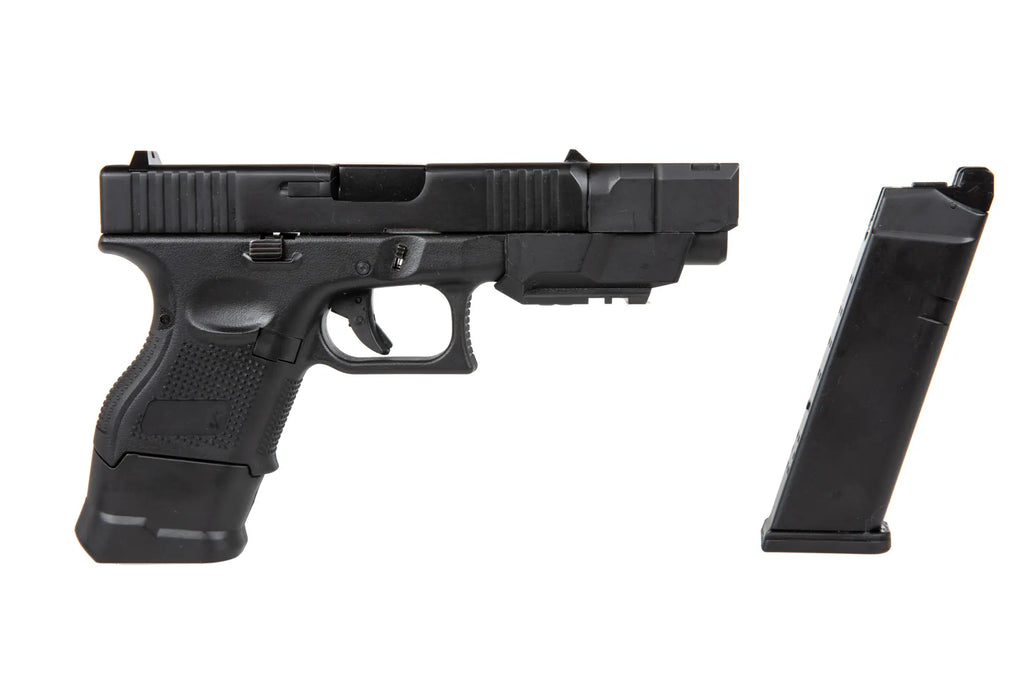Gun replica 724C Advanced Full Auto (Green Gas) - Black