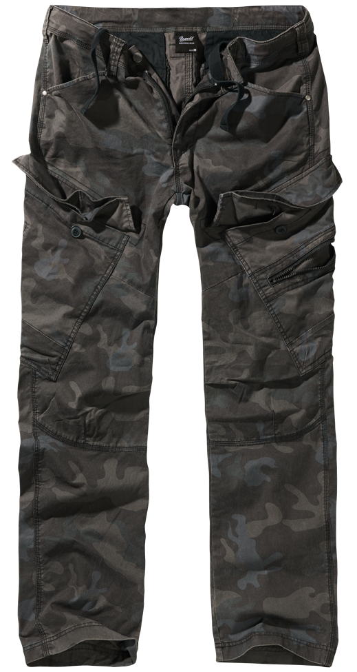 Brandit Adven Slim Fit Dark Camo Trousers