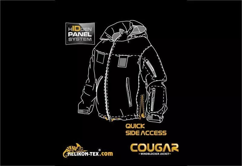 Cougar Windblocker tactical jacket - coyote brown