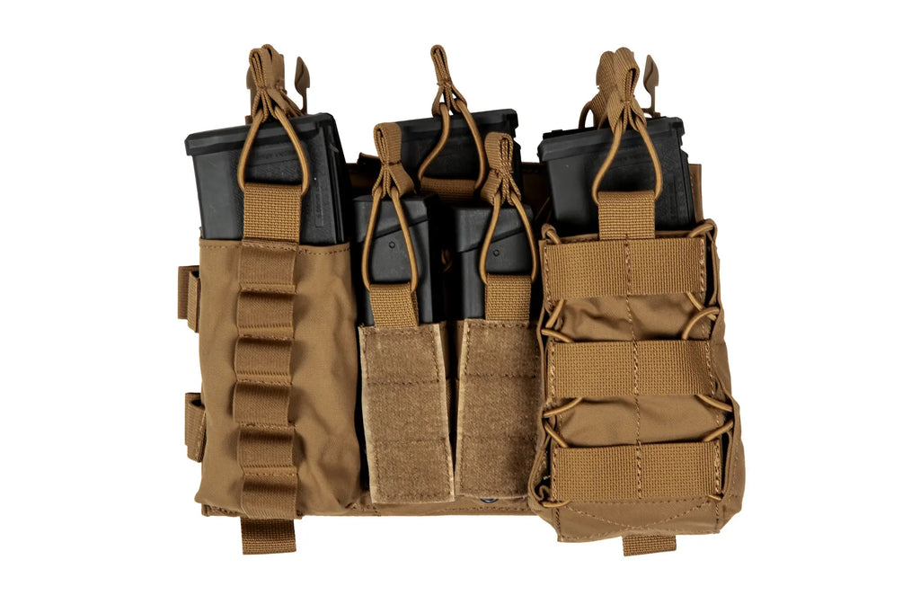 Inta waistcoat panel - Coyote Brown