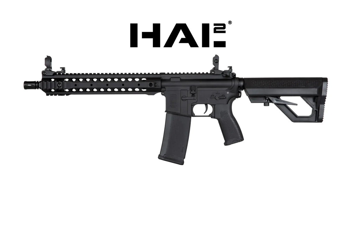 SA-E06-H EDGE™ Heavy Ops Stock HAL2™ Carbine Replica Black