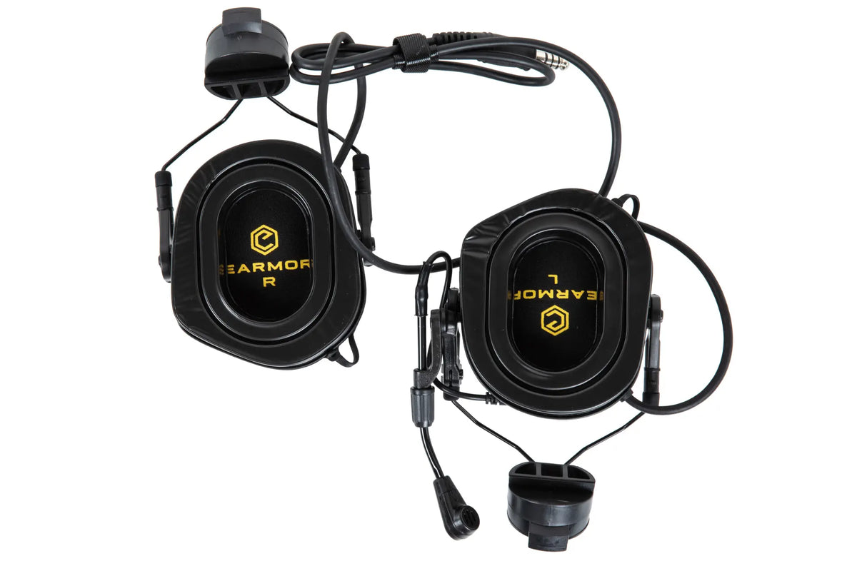 Earmor M32H Plus Black Active Hearing Protectors