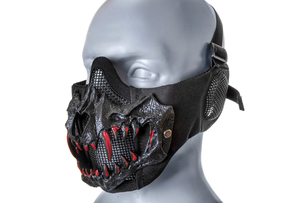 Stalker EVO PLUS Fangs Ear Protection Mask Black