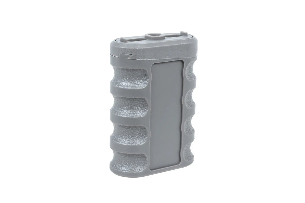 JJ Airsoft JA-1394 angled front grip for M-LOK/Keymod rail (nylon) Grey