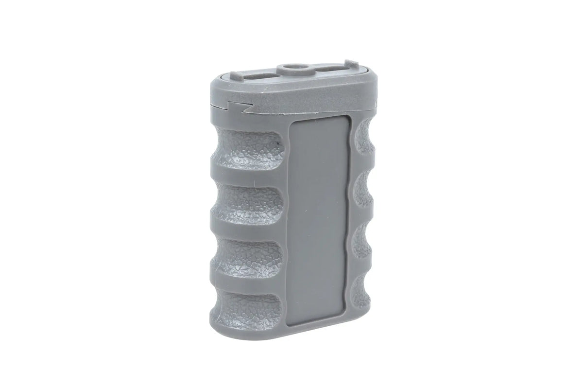 JJ Airsoft JA-1394 angled front grip for M-LOK/Keymod rail (nylon) Grey