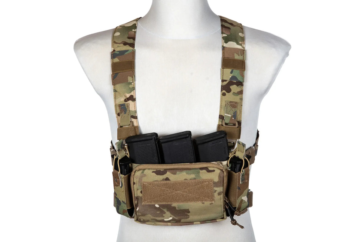 Micro Chest Rig MPC - Multicam (brown velcro)