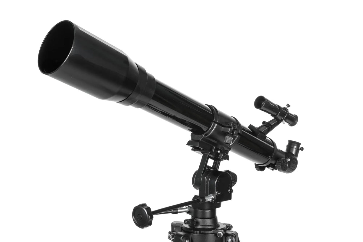 OPTICON Sky Navigator 70F700EQ telescope with carrying case and phone holder