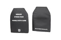 SAPI M Dummy Plates (Front and Back) - Black
