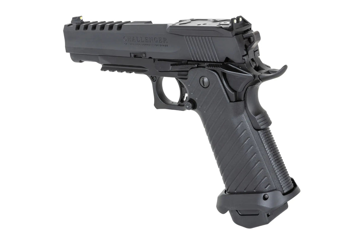 airsoft pistol ICS Hi-Capa Challenger REVO.II Green Gas polymer version