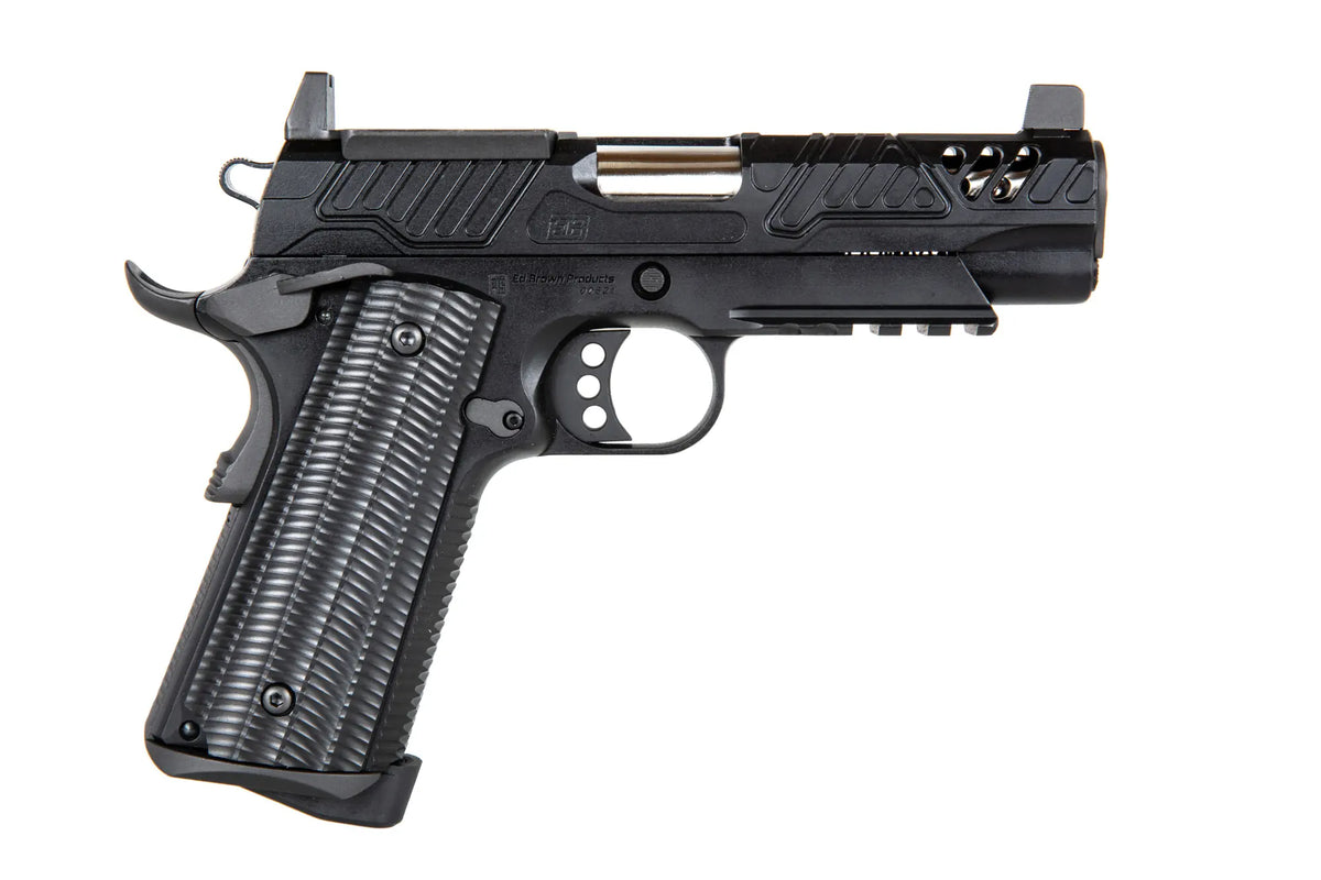 ASG PTS ZEV ED-Brown 1911 pistol (Standard Version) Black