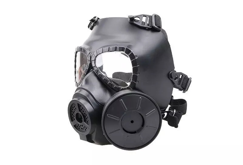 Sweat prevent mist fan mask - black