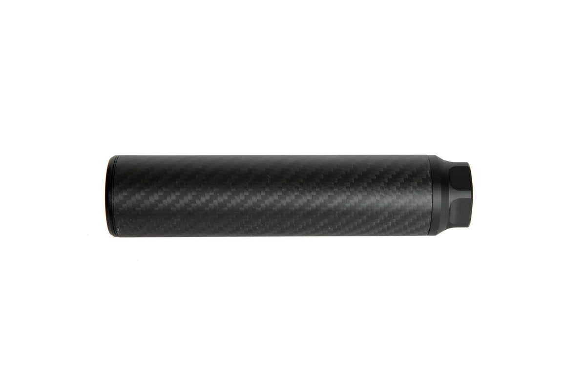Lekki carbonowy tłumik dźwięku do replik SRS -175mm