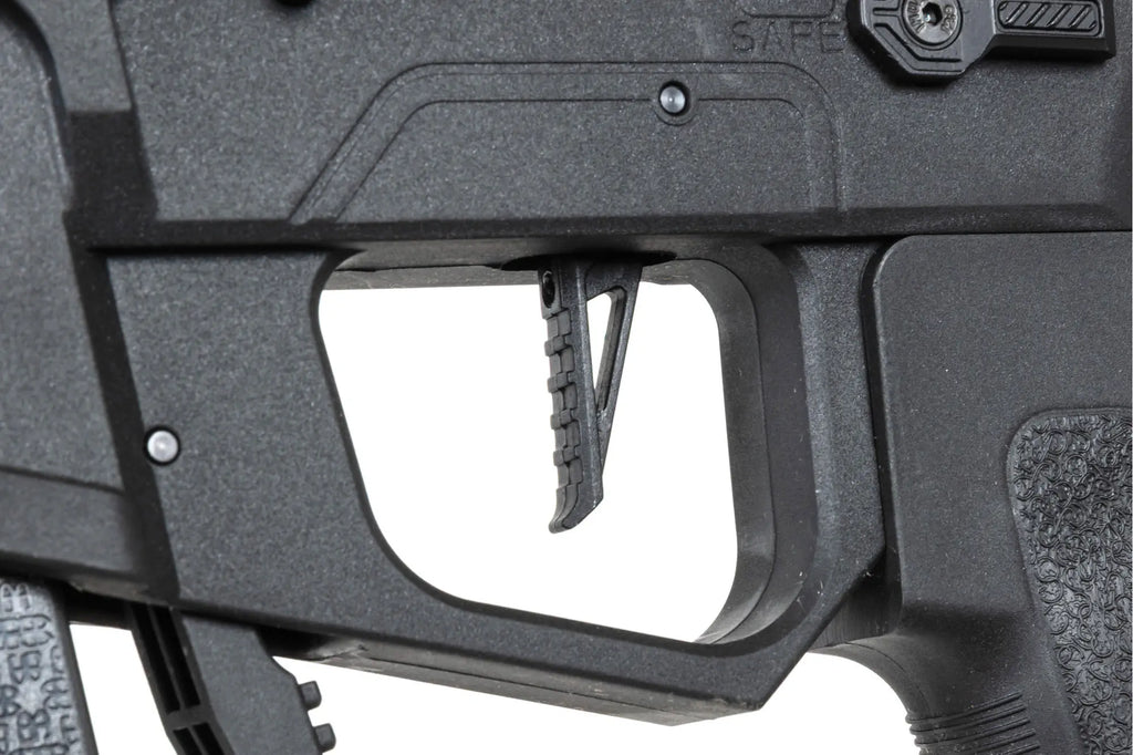 airsoft Specna Arms SA-FX02 FLEX™ HAL ETU machine gun Black with orange discharge device