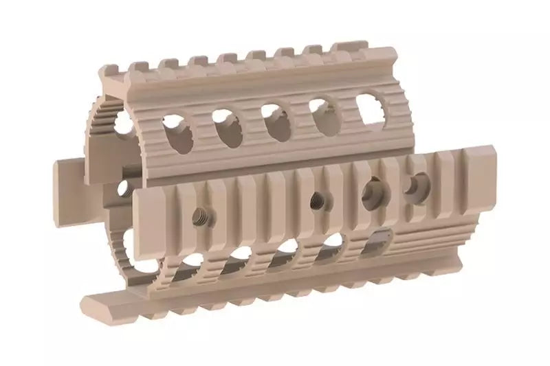 RIS Rail Set for AKS-74U Carbine Replica - Tan