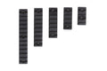 Set of 5 Specna Arms RIS rails for KeyMod