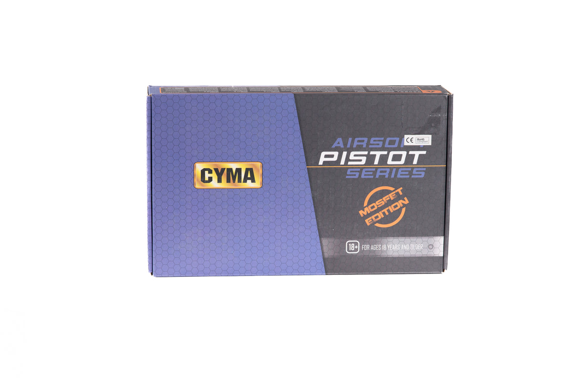 Electric Pistol Replica CM122S MOSFET Edition - Black (OUTLET)