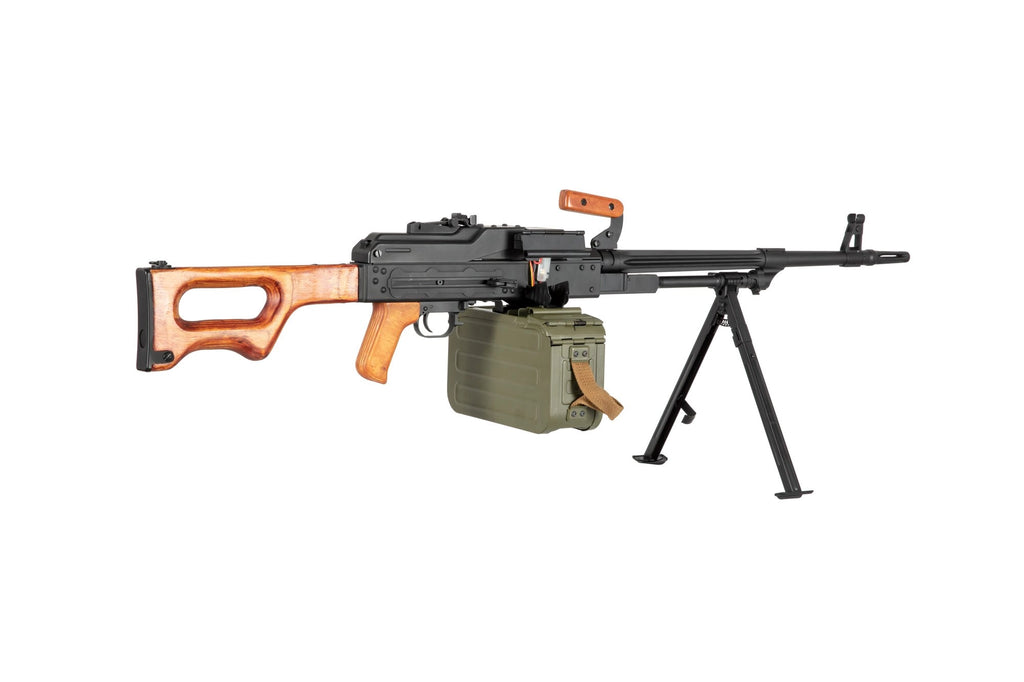 AK-PK Machine Gun Replica with Wooden Elements