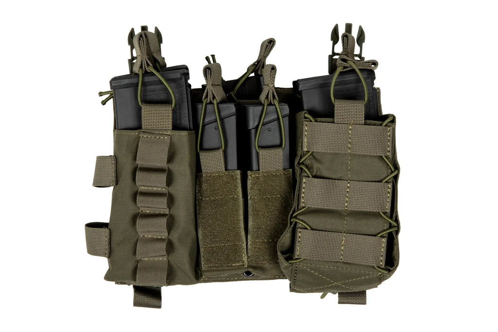 Inta panel for waistcoats - Ranger Green