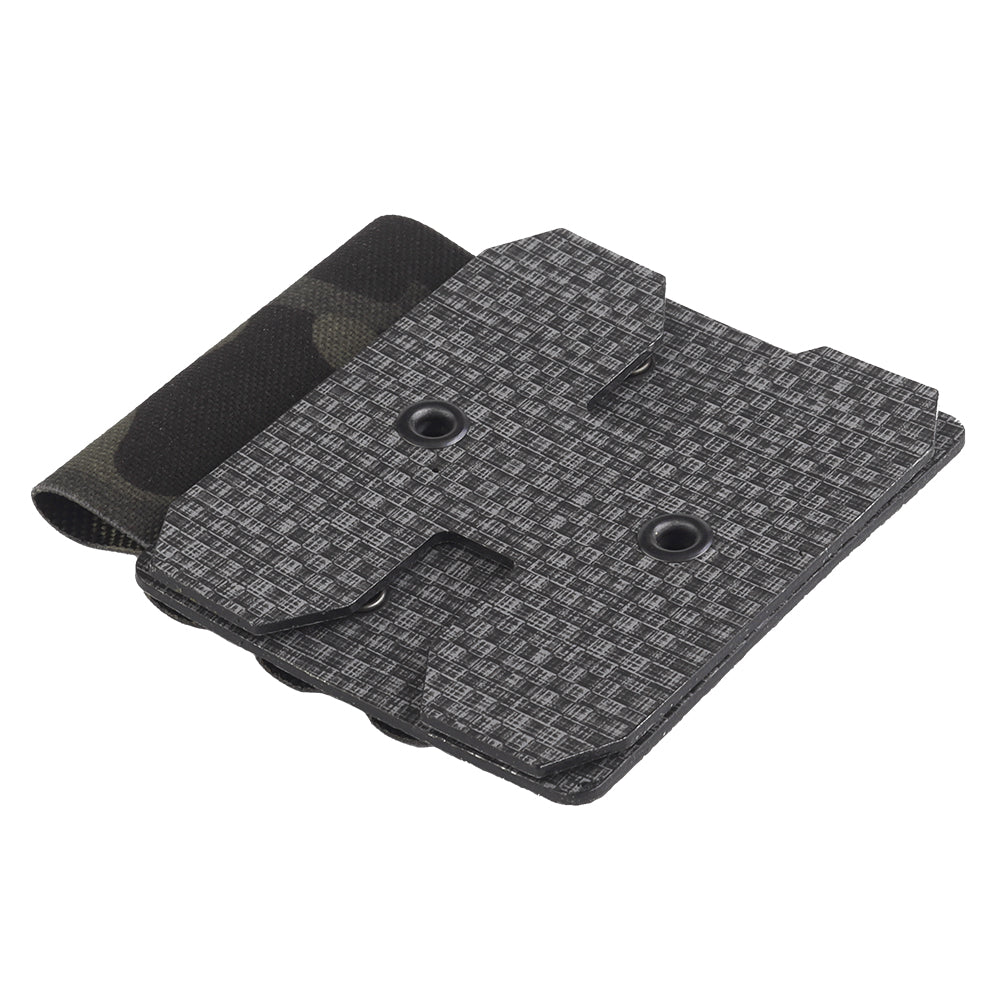 Wosport Glow Stick Storage Pouch Multicam Black