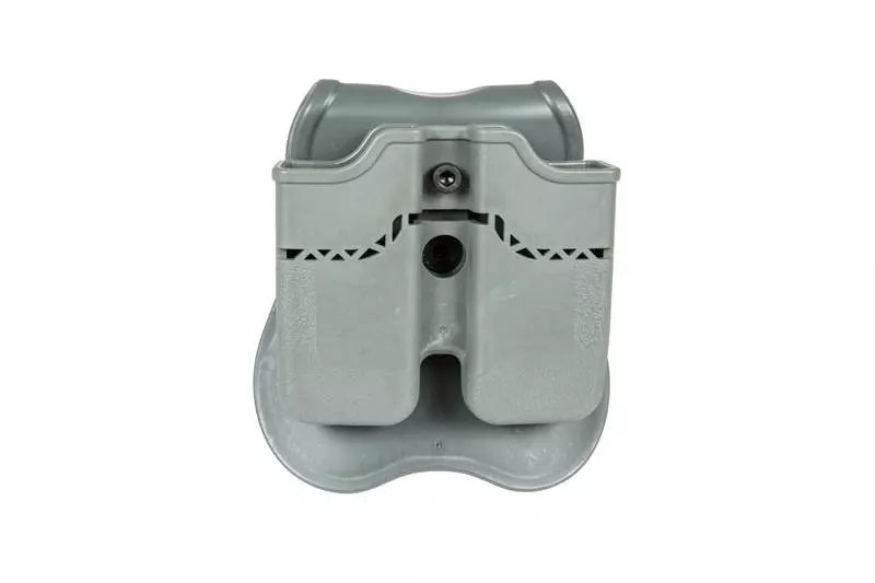 Double Pouch for 1911 Pistol Magazines - Grey