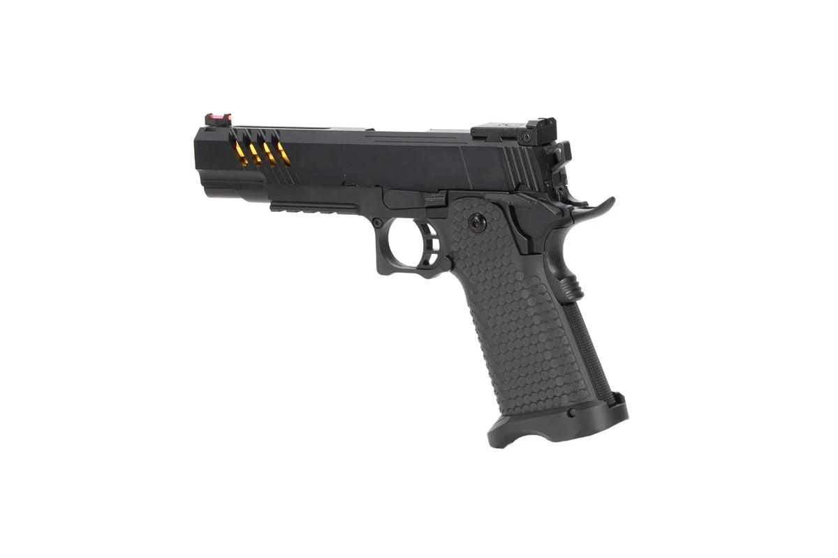 Specna Arms Hi-Capa SA-VGP10 VAPOR GBB Pistol - Black and Gold