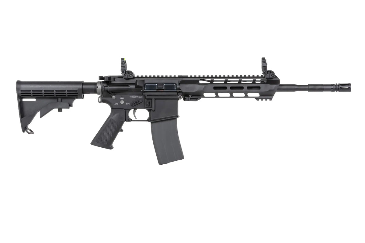 airsoft SRC DUAL POWER SR4 ZAROS GBB carbine with CO2 magazine