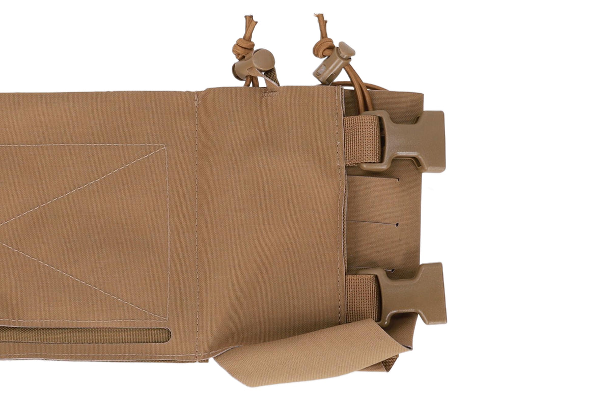 Wosport Chassis I administration panel for the Chest Rig MK4 Coyote Brown waistcoat