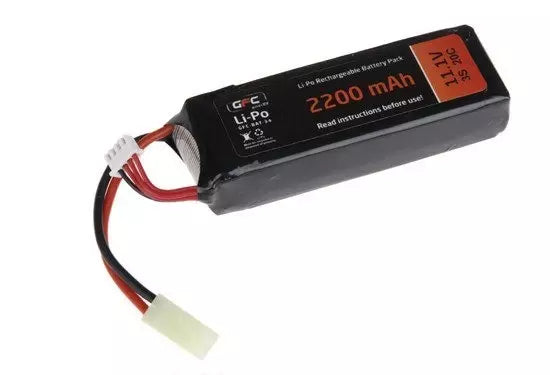 11.1V 2200mAh 20/40C LiPo battery
