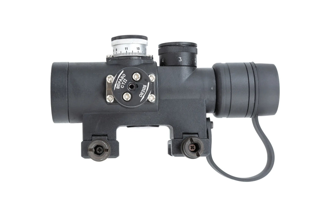 JJ Airsoft PK-A red dot sight with Weaver mount Black