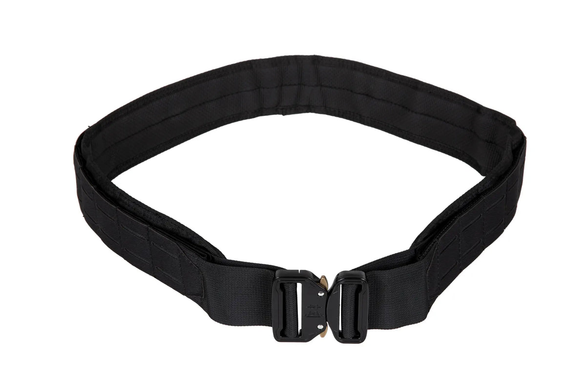 Laser-Cut comfort pad harness belt - Black