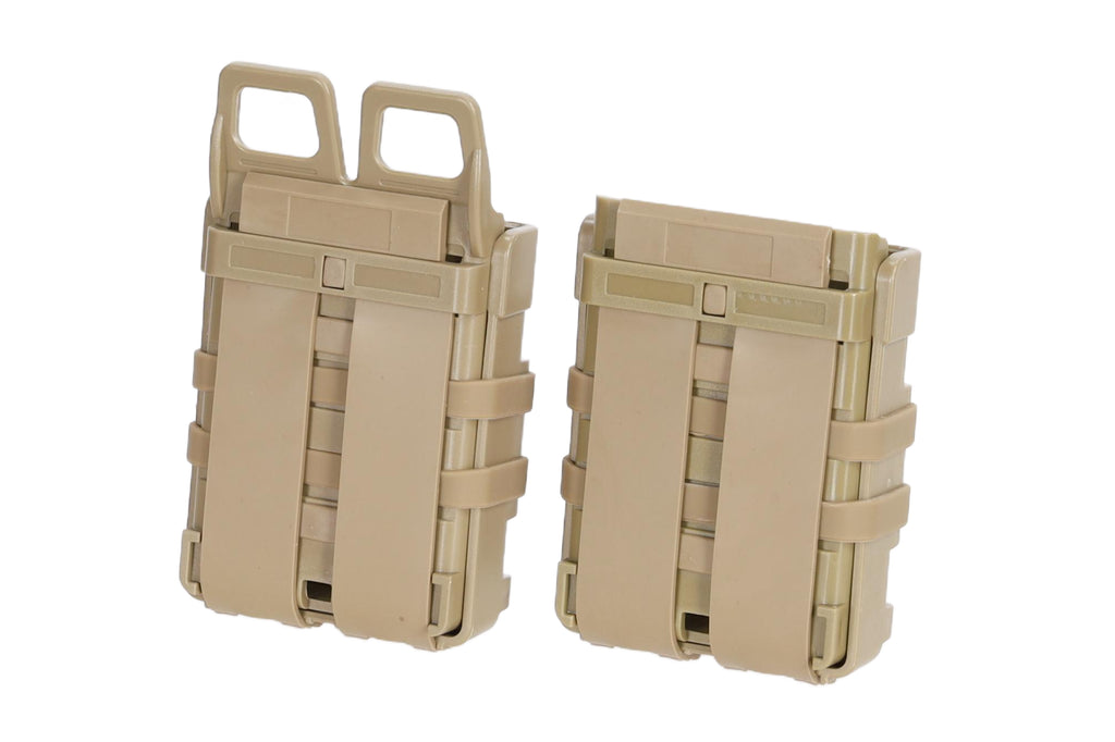 Podwójna ładownica SATAC Open III (M) na magazynki 5,56mm Tan