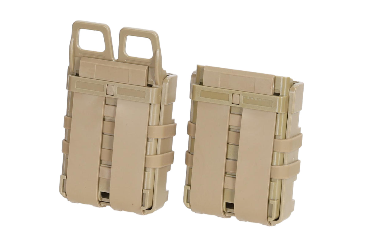 Podwójna ładownica SATAC Open III (M) na magazynki 5,56mm Tan