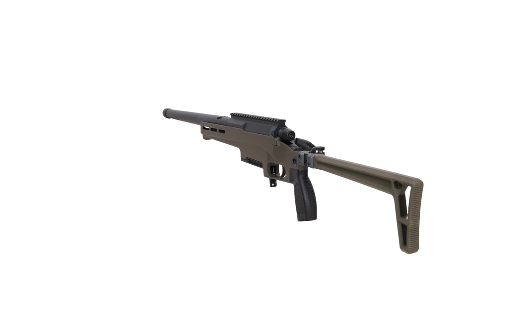 Silverback TAC-41LL-S Bolt-action sniper rifle (folding stock) – Olive
