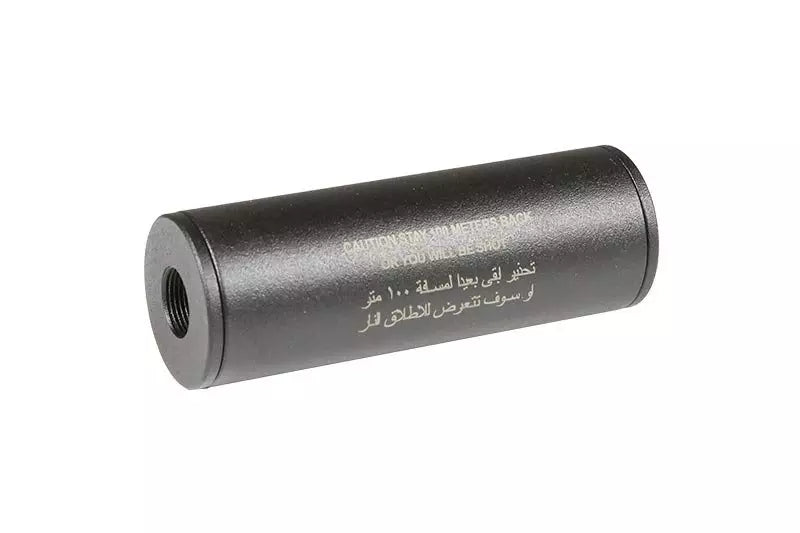 Stay 100 meters back Covert Tactical PRO 35x100mm silencer