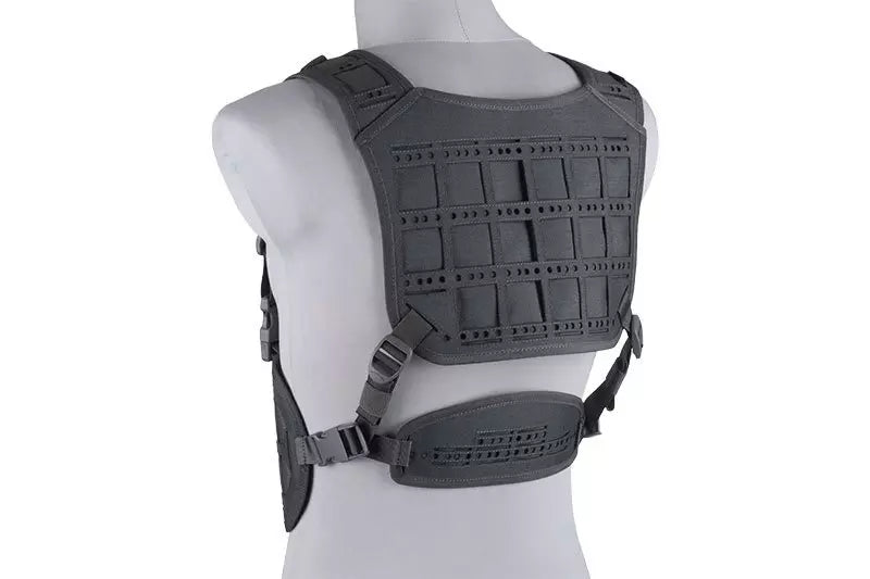 Dynamic Laser-Cut Tactical Vest - Primal Grey