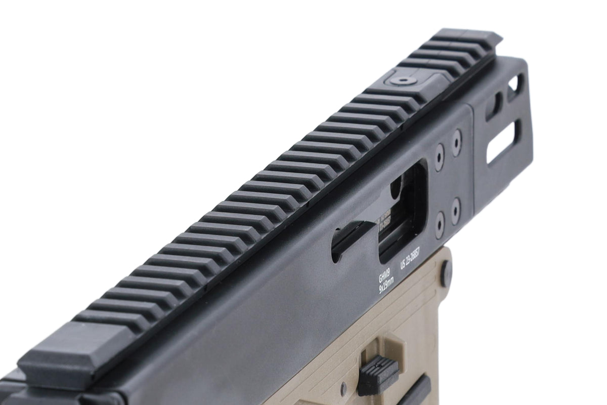 Lambda Defence x B&amp;T GHM9 Gen.2 Half-Tan airsoft machine gun