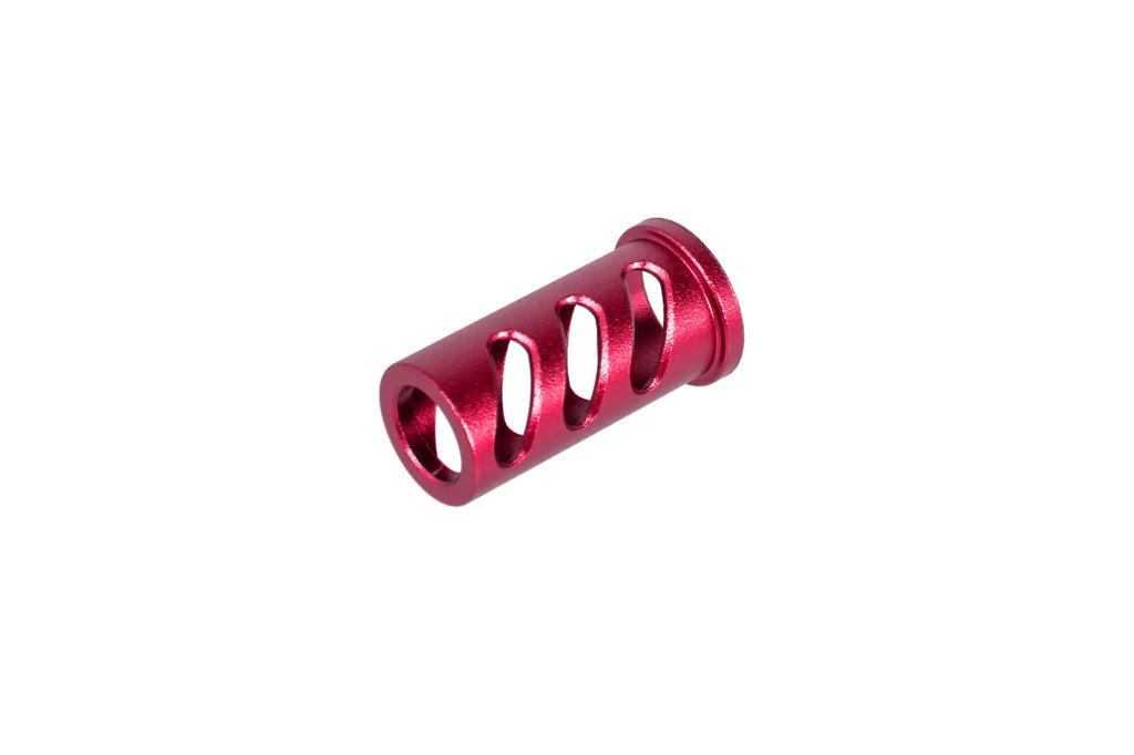 LA Capa Customs CUTOUT lock guide cap for TM Hi-Capa 4.3 replicas (with Delrin ring) Red