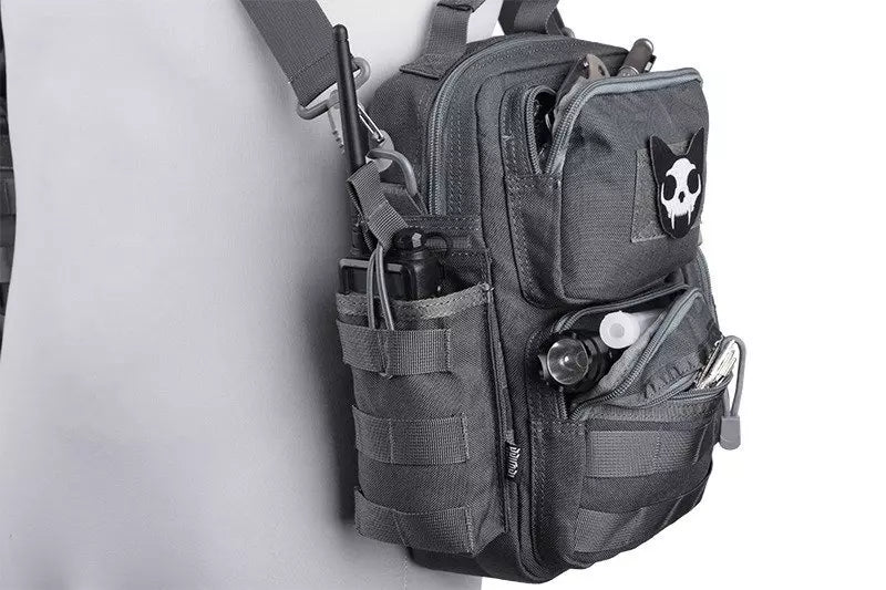 Double Open I Pouch for AK/M4/G36 Magazines - Primal Grey
