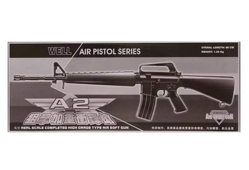 Replika karabinka szturmowego M16A1