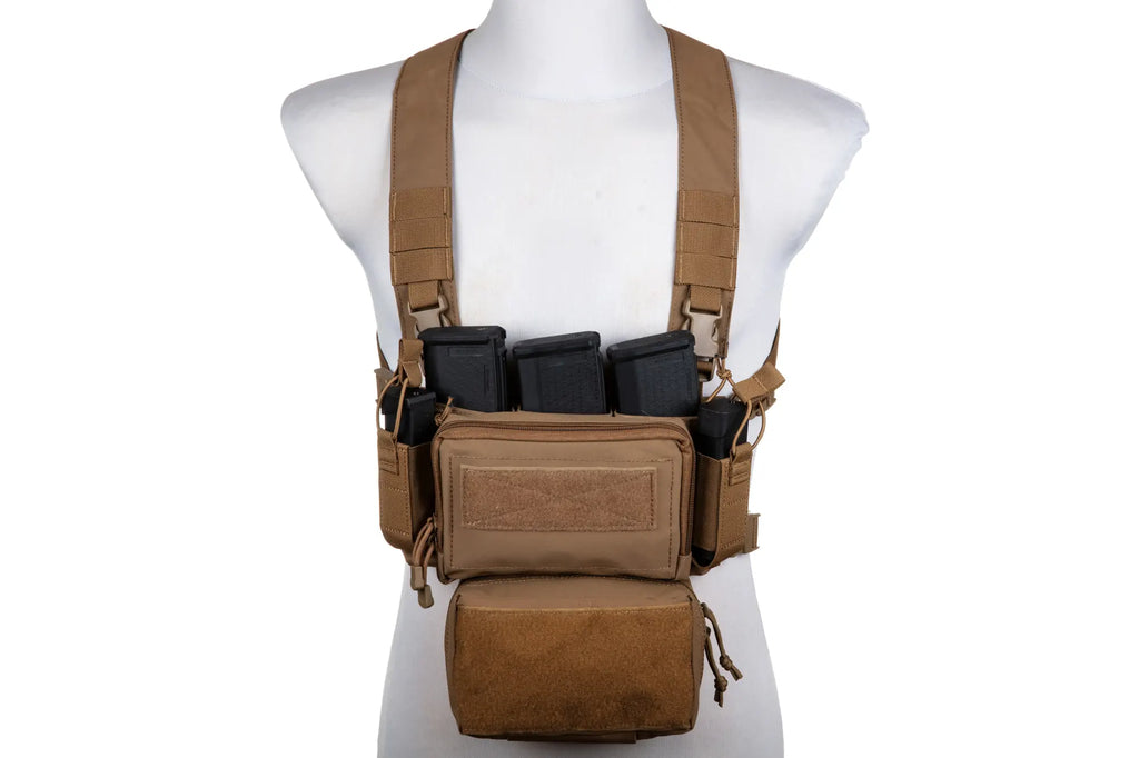 All-Purpose Chest Rig Wenator 2.0 Tactical Vest PRIMAL GEAR Coyote Brown
