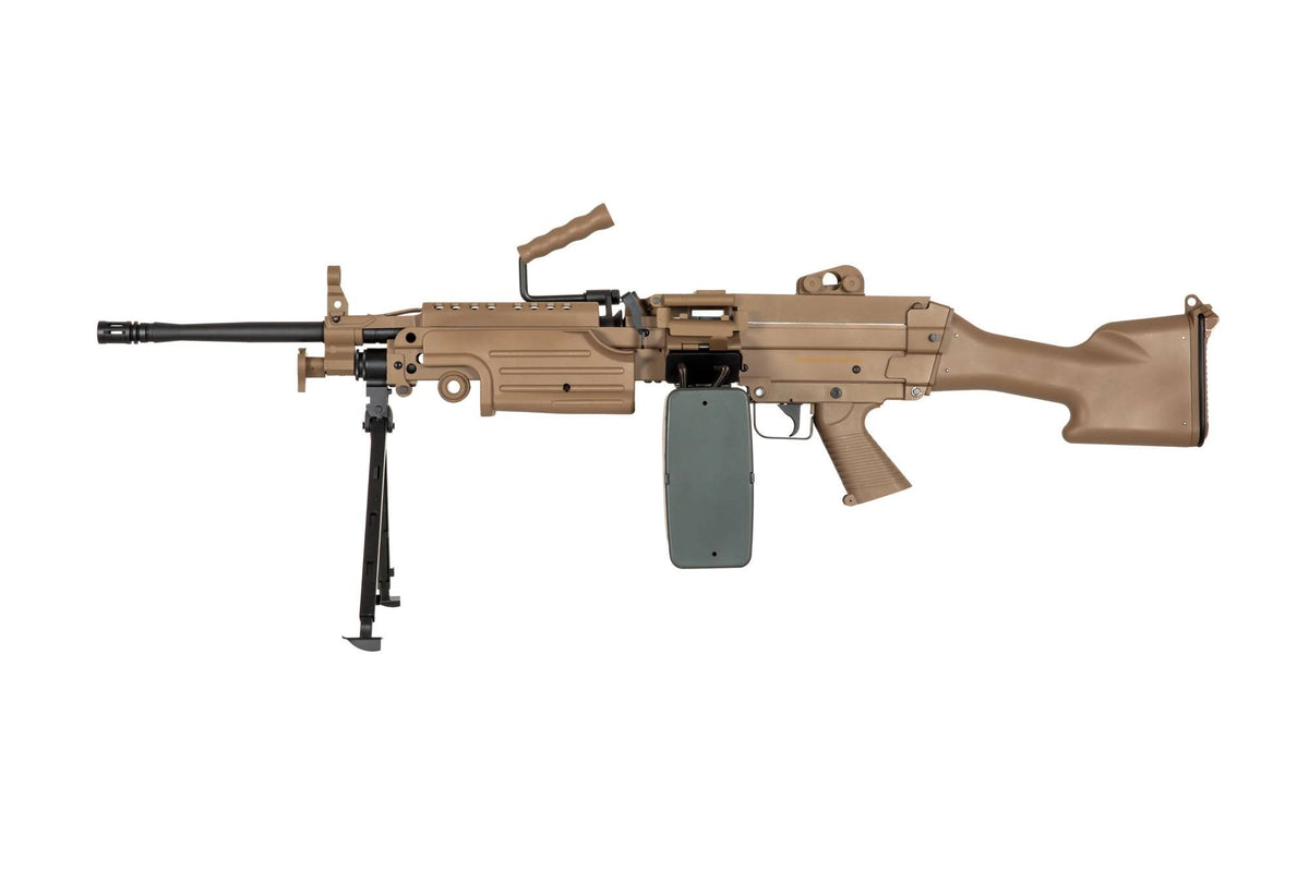 SA-249 MK2 CORE™ machine airsoft gun - tan (OUTLET)