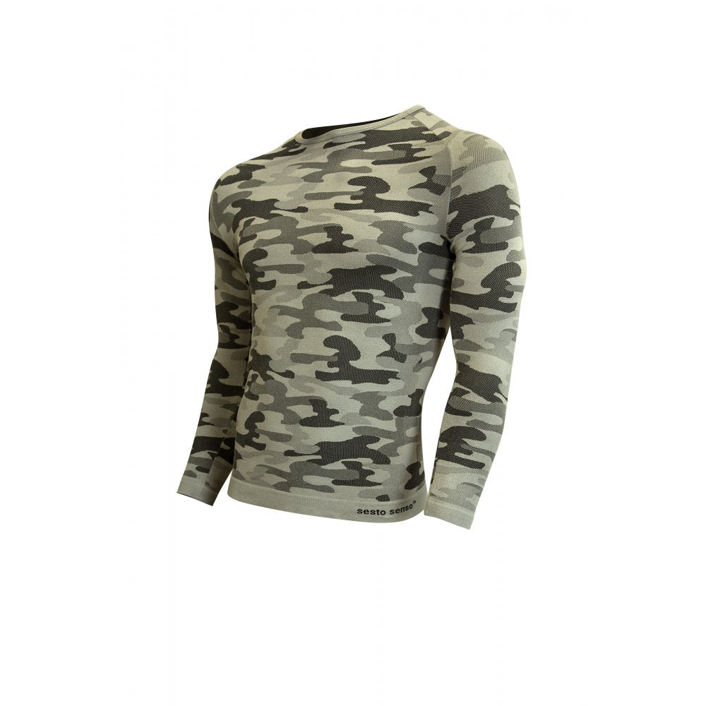 Sesto Senso Thermo Active Moro long sleeve T-shirt Light grey