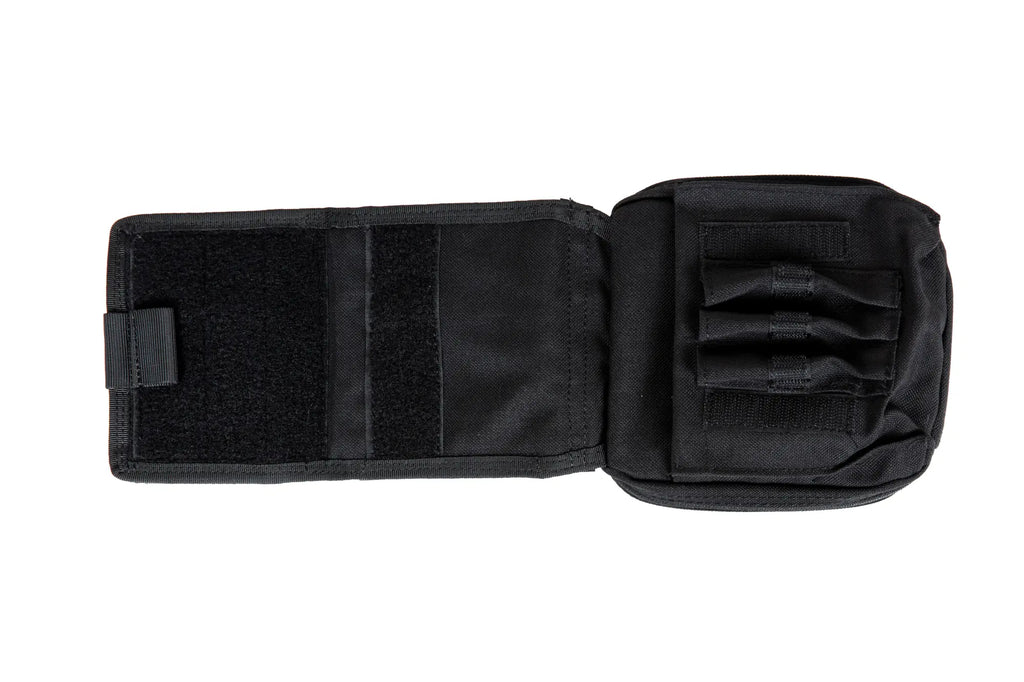 Administrative Panel with Map Pouch - Black