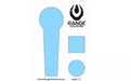 Steel Shooting Targets - 100 Pcs