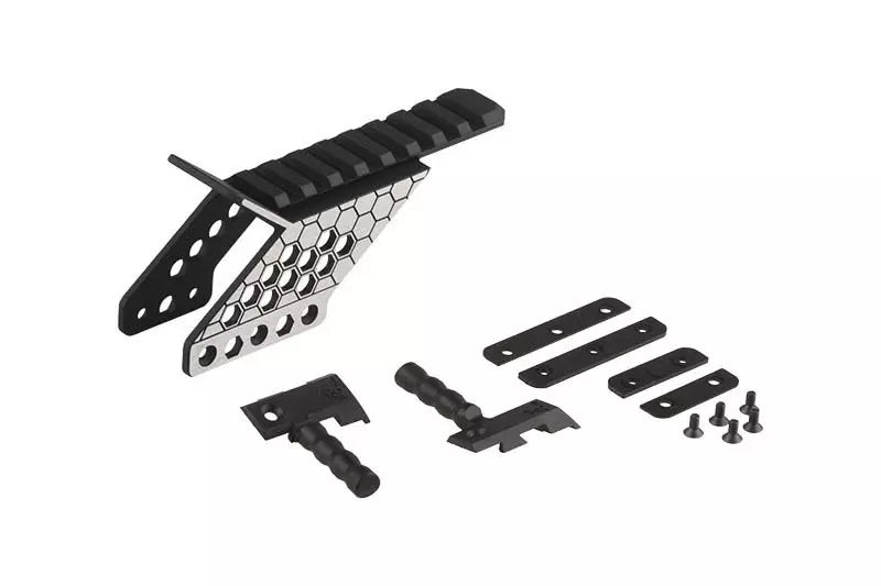 Mounting Rail with Charging Handle for Custom Armorer Works Replicas