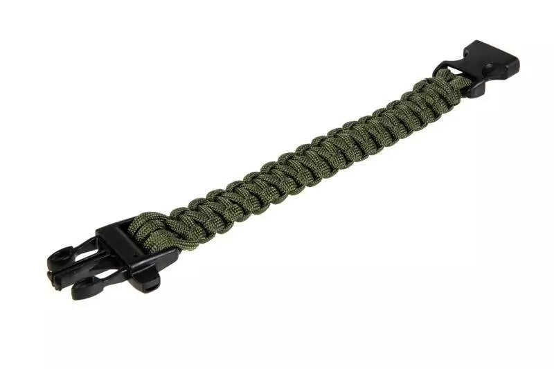 Survival Bracelet (Fastex) - Olive Drab