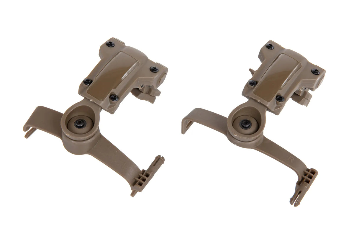 Comtac Woport headphone adapter for ARC rails (Type AMP) Tan