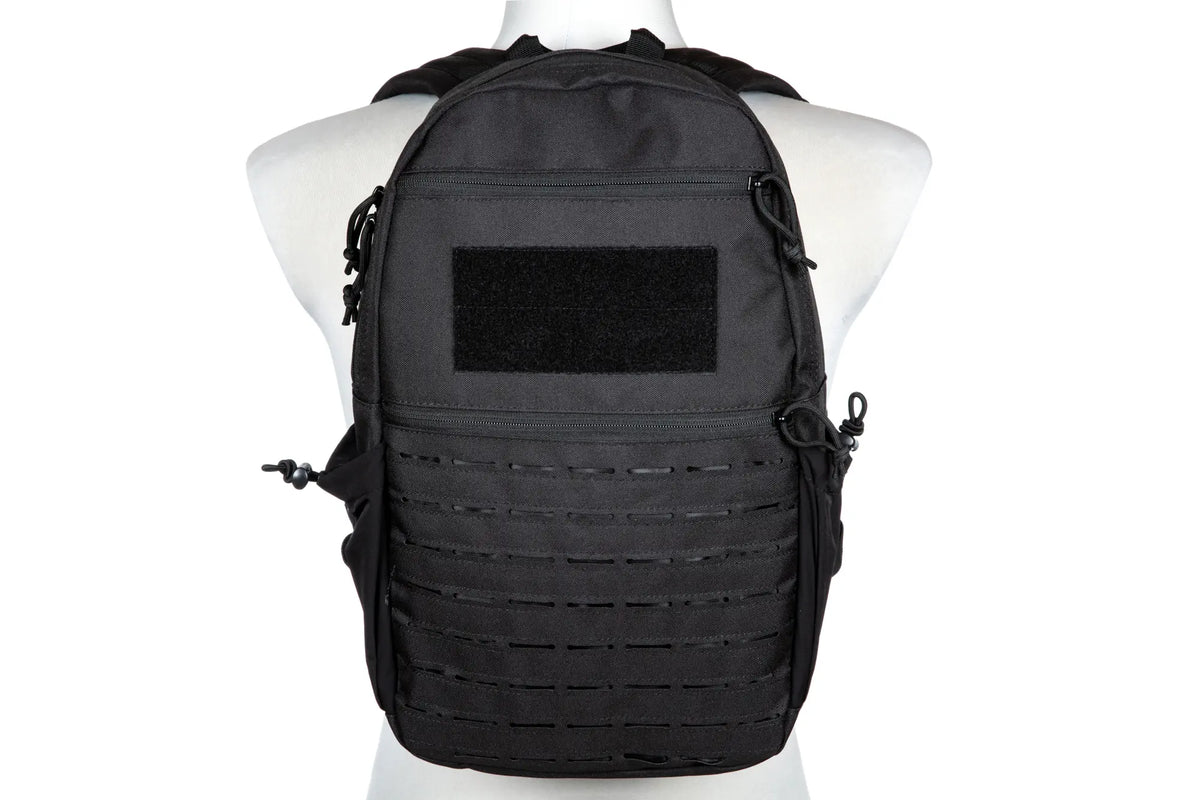 Lightweight Laser-Cut Tactical Backpack - Black
