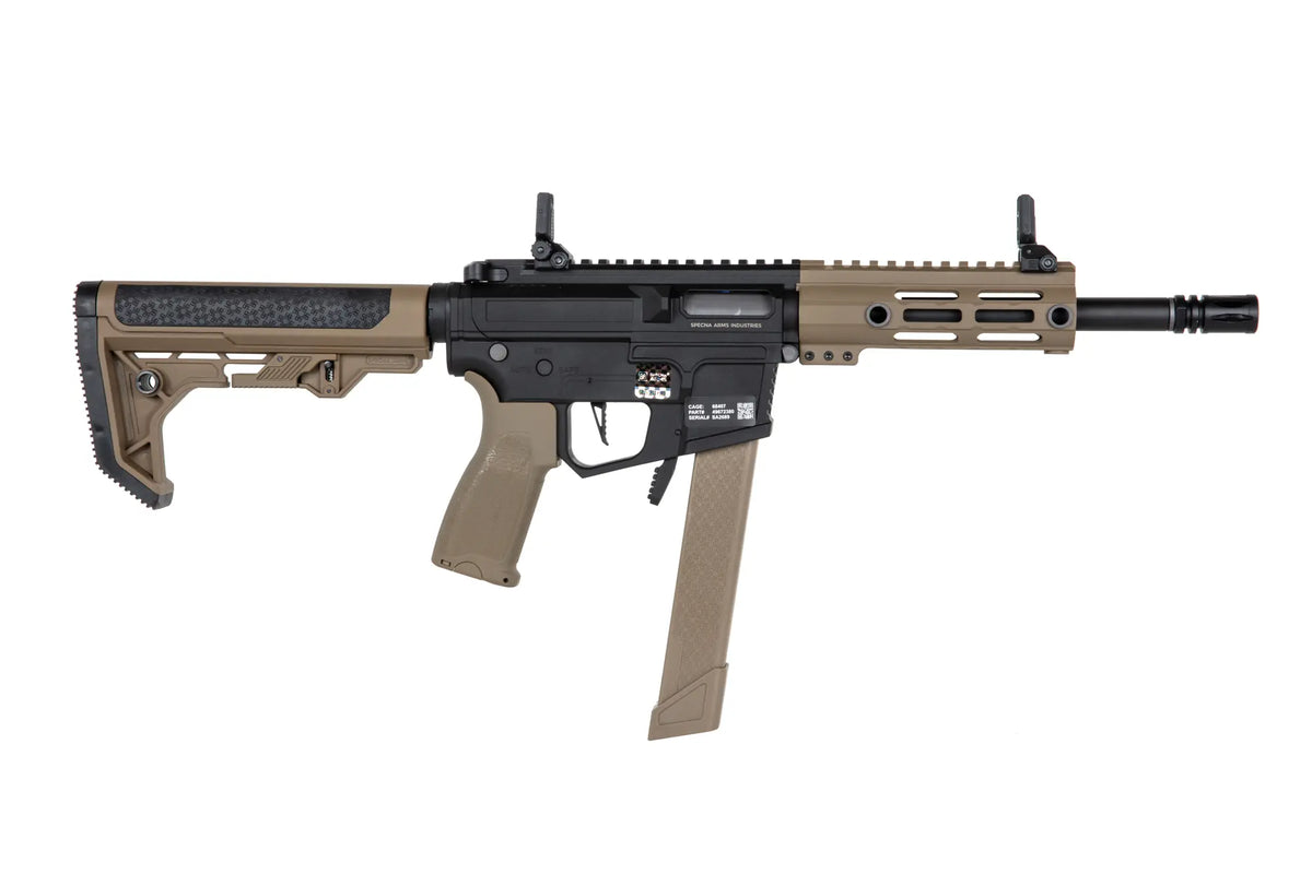 airsoft Specna Arms SA-FX01 FLEX™ HAL ETU™ 0.5J Half-tan machine pistol